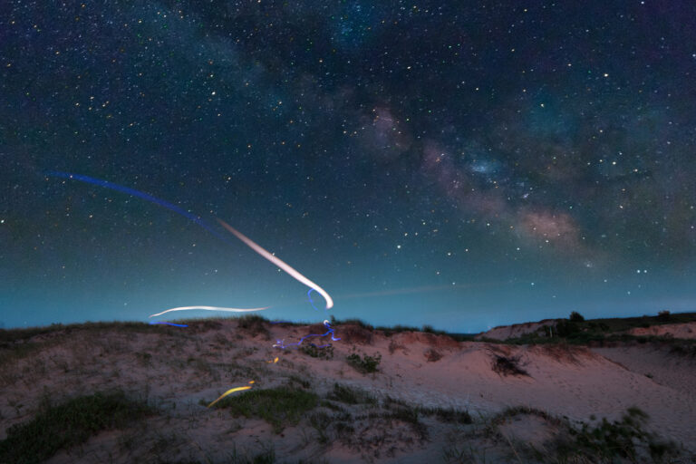 sleeping bear dunes milkyway